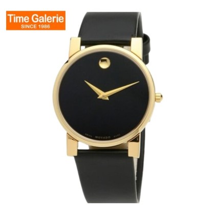 Movado MW-0604228 Calfskin Leather Strap Men Watch