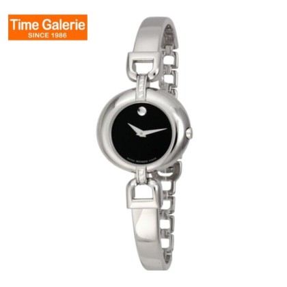 Movado MW-0605779 Black Dial Stainless Steel Women Watch Movado MW-0605779 Black Dial Stainless Steel Women Watch