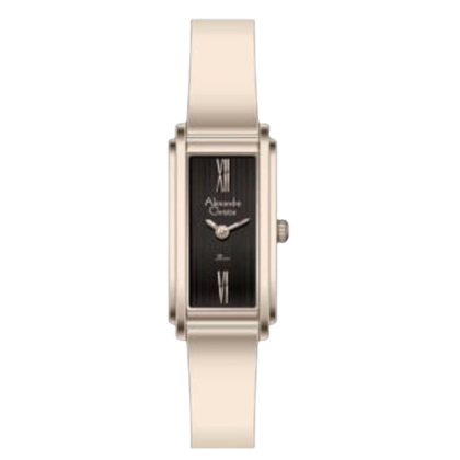 Alexandre Christie ALCW2C06LHBRGBA Black Dial Stainless Steel Band Analog Women Watch Alexandre Christie ALCW2C06LHBRGBA Black Dial Stainless Steel Band Analog Women Watch