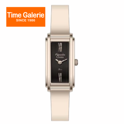 Alexandre Christie ALCW2C06LHBRGBA Black Dial Stainless Steel Band Analog Women Watch Alexandre Christie ALCW2C06LHBRGBA Black Dial Stainless Steel Band Analog Women Watch