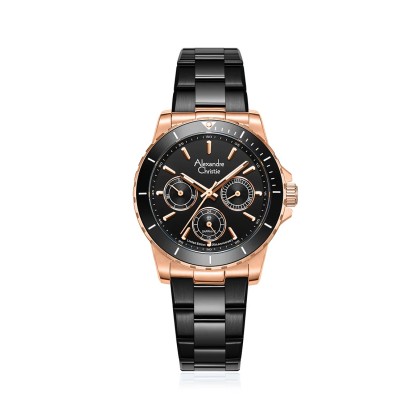 Alexandre Christie ALCW6141 XXVMBRBA 25th Anniversary Black Dial + Extra Strap Limited Edition Analog Men Watch Alexandre Christie ALCW6141 XXVMBRBA 25th Anniversary Black Dial + Extra Strap Limited Edition Analog Men Watch