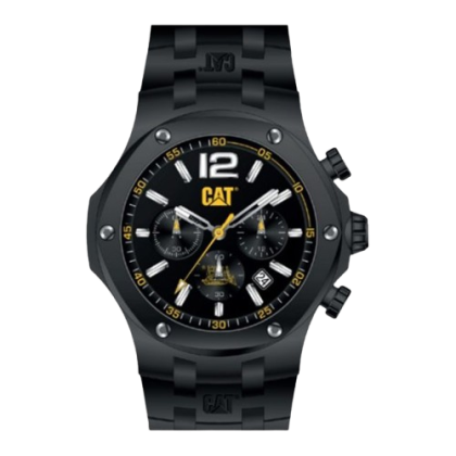 CAT Navigo Chrono A9.163.21.131 Black Dial Silicone Strap Men Watch CAT Navigo Chrono A9.163.21.131 Black Dial Silicone Strap Men Watch