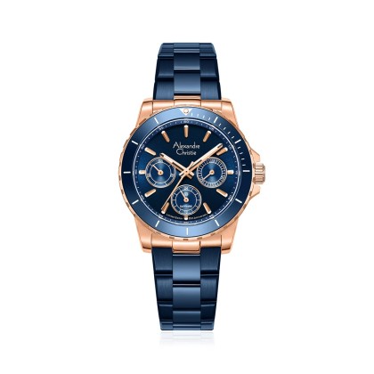 Alexandre Christie ALCW6141XXVMURBU 25th Anniversary Blue Dial + Extra Strap Limited Edition Analog Men Watch Alexandre Christie ALCW6141XXVMURBU 25th Anniversary Blue Dial + Extra Strap Limited Edition Analog Men Watch