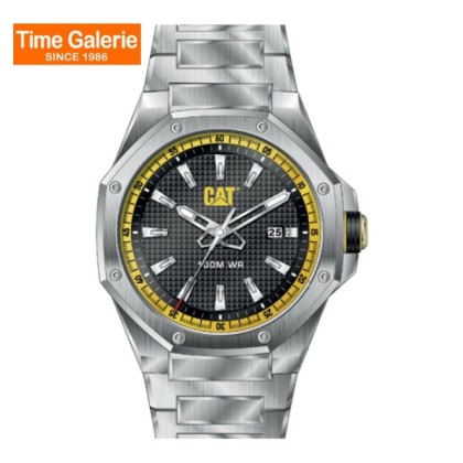 CAT Hexline AW.141.11.127 Black Dial Stainless Steel Men Watch CAT Hexline AW.141.11.127 Black Dial Stainless Steel Men Watch