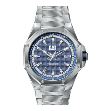 CAT Hexline AW.141.11.622 Blue Dial Stainless Steel Men Watch CAT Hexline AW.141.11.622 Blue Dial Stainless Steel Men Watch