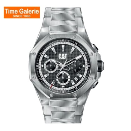 CAT Hexline Chrono AW.143.11.122 Black Dial Stainless Steel Men Watch CAT Hexline Chrono AW.143.11.122 Black Dial Stainless Steel Men Watch