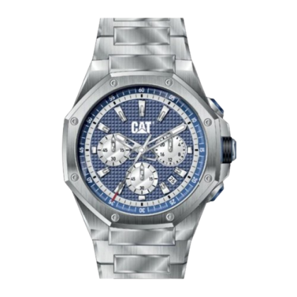 CAT Hexline Chrono AW.143.11.622 Blue Dial Stainless Steel Men Watch CAT Hexline Chrono AW.143.11.622 Blue Dial Stainless Steel Men Watch
