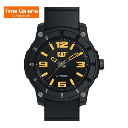 CAT Strynox LY.140.21.137 Black Silicone Strap Men Watch CAT Strynox LY.140.21.137 Black Silicone Strap Men Watch