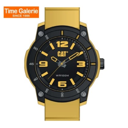 CAT Strynox LY.170.27.137 Yellow Silicone Strap Men Watch CAT Strynox LY.170.27.137 Yellow Silicone Strap Men Watch