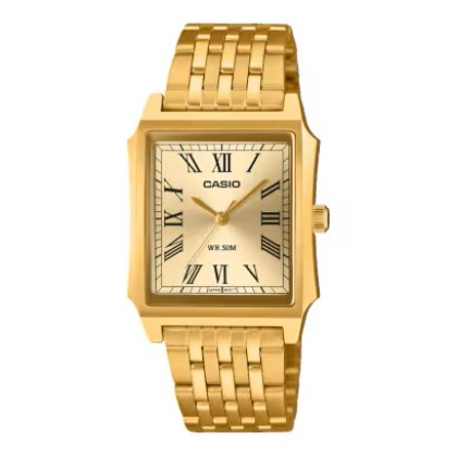 Casio General MTP-B190G-9BVDF Gold Stainless Steel Band Men Watch Casio General MTP-B190G-9BVDF Gold Stainless Steel Band Men Watch