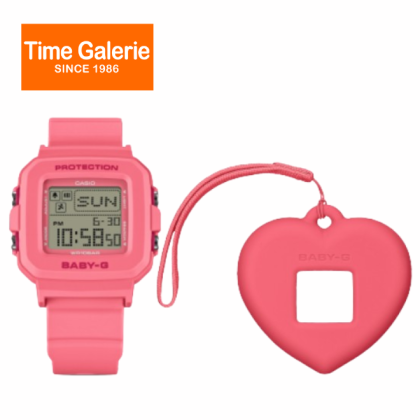 Casio Baby-G + PLUS Series BGD-10KH-4DR Pink Resin Band Digital Women Sports Watch