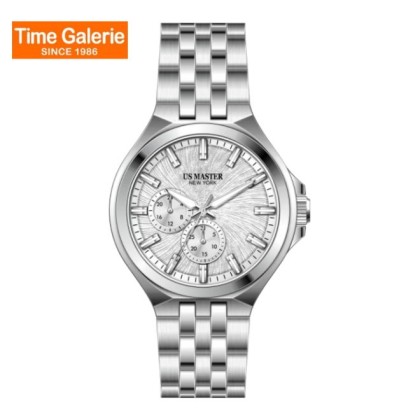 U.S Master Polo Club USM-EI03-SL-WE Silver Dial Stainless Steel Men Watch U.S Master Polo Club USM-EI03-SL-WE Silver Dial Stainless Steel Men Watch