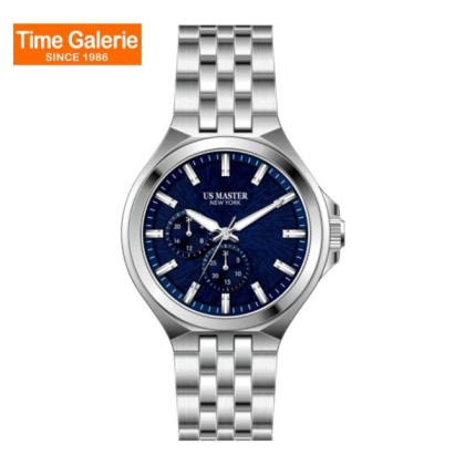 U.S Master Polo Club USM-EI03-SL-BU Light Blue Dial Stainless Steel Men Watch U.S Master Polo Club USM-EI03-SL-BU Light Blue Dial Stainless Steel Men Watch