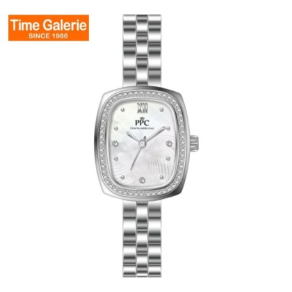 Paris Polo Club PPC-EI02-SL-WE White Dial Women Watch Paris Polo Club PPC-EI02-SL-WE White Dial Women Watch