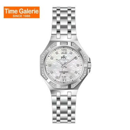 Paris Polo Club PPC-EI03-SL-WE White Dial Stainless Steel Women Watch Paris Polo Club PPC-EI03-SL-WE White Dial Stainless Steel Women Watch