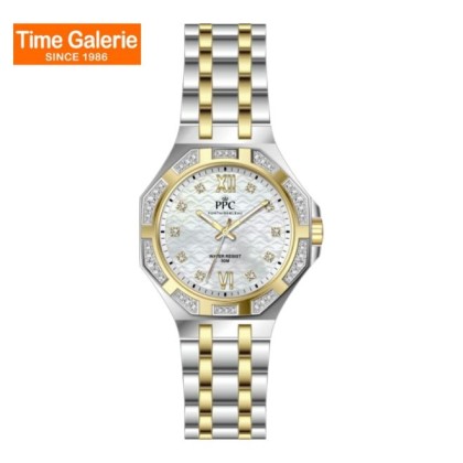 Paris Polo Club PPC-EI03-SG-WE Luminous White Dial Stainless Steel Women Watch Paris Polo Club PPC-EI03-SG-WE Luminous White Dial Stainless Steel Women Watch