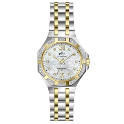 Paris Polo Club PPC-EI03-SG-WE Luminous White Dial Stainless Steel Women Watch Paris Polo Club PPC-EI03-SG-WE Luminous White Dial Stainless Steel Women Watch