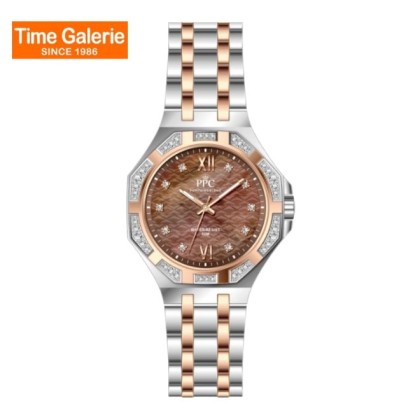 Paris Polo Club PPC-EI03-SR-BR Light Brown Dial Stainless Steel Women Watch Paris Polo Club PPC-EI03-SR-BR Light Brown Dial Stainless Steel Women Watch