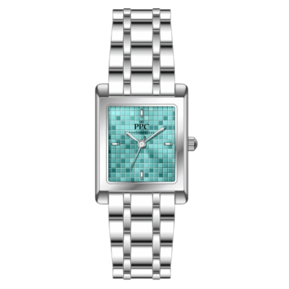 Paris Polo Club PPC-EI04-SL-BU 3D Texture Light Blue Dial Women Watch Paris Polo Club PPC-EI04-SL-BU 3D Texture Light Blue Dial Women Watch