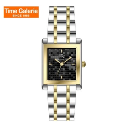 Paris Polo Club PPC-EI04-SG-BK 3D Texture Black Dial Women Watch Paris Polo Club PPC-EI04-SG-BK 3D Texture Black Dial Women Watch