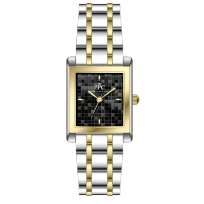 Paris Polo Club PPC-EI04-SG-BK 3D Texture Black Dial Women Watch Paris Polo Club PPC-EI04-SG-BK 3D Texture Black Dial Women Watch