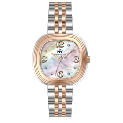 Paris Polo Club PPC-EI08-SR-CF Elegant Mother of Pearl Colorfull Dial Women Watch Paris Polo Club PPC-EI08-SR-CF Elegant Mother of Pearl Colorfull Dial Women Watch