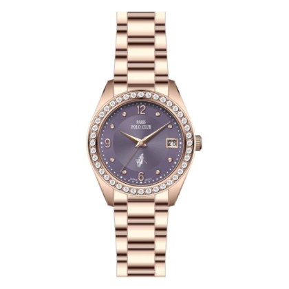 Paris Polo Club PPC-DC26-RG-PR Rose Gold Stainless Steel Women Watch Paris Polo Club PPC-DC26-RG-PR Rose Gold Stainless Steel Women Watch