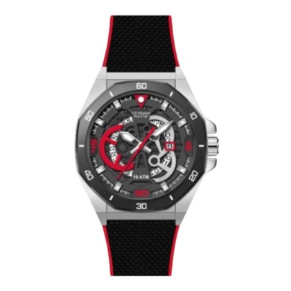U.S Master Polo Club USM-DK08-SL-BK-RD Black Dial Men Watch U.S Master Polo Club USM-DK08-SL-BK-RD Black Dial Men Watch