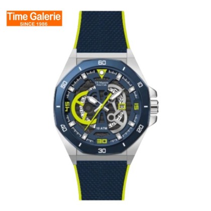U.S Master Polo Club USM-DK08-SL-BU-YW Blue Dial Men Watch U.S Master Polo Club USM-DK08-SL-BU-YW Blue Dial Men Watch