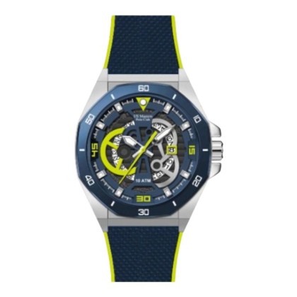 U.S Master Polo Club USM-DK08-SL-BU-YW Blue Dial Men Watch U.S Master Polo Club USM-DK08-SL-BU-YW Blue Dial Men Watch