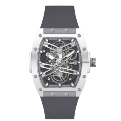 U.S Master Polo Club USM-DK09-TP-BK-GY Grey Silicone Strap Men Watch U.S Master Polo Club USM-DK09-TP-BK-GY Grey Silicone Strap Men Watch
