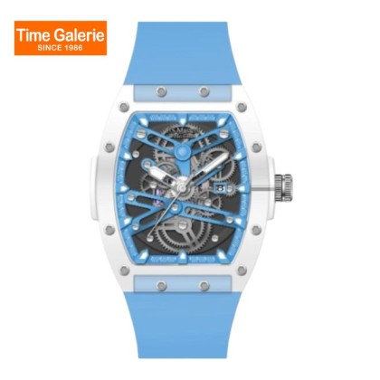 U.S Master Polo Club USM-DK09-TP-BK-LB Blue Silicone Strap Men Watch U.S Master Polo Club USM-DK09-TP-BK-LB Blue Silicone Strap Men Watch