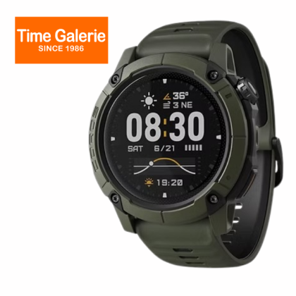 Coros Nomad Multi-Sport with Green Silicone Strap Sports Men GPS Smartwatch