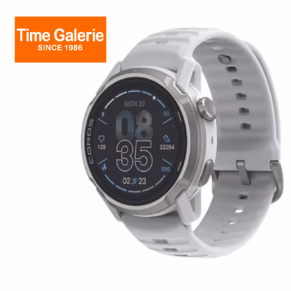 Coros Apex 4 Multi-Sport with White Silicone Strap 46mm Sports Men GPS Smartwatch Coros Apex 4 Multi-Sport with White Silicone Strap 46mm Sports Men GPS Smartwatch
