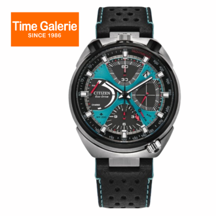 Citizen PROMASTER AV0106-01L 44.5mm Black Leather Strap Chronograph Analog Men Watch