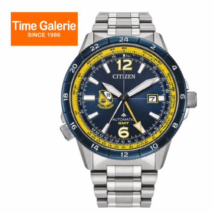 Citizen NB6044-54L PROMASTER 44.5mm Blue Dial Stainless Steel Strap Analog Men Watch Citizen NB6044-54L PROMASTER 44.5mm Blue Dial Stainless Steel Strap Analog Men Watch