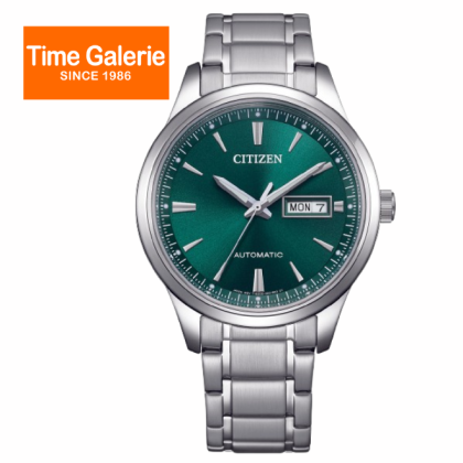 Citizen NY4058-79X Automatic Day and Date Display Green Dial 40mm Analog Men Watch