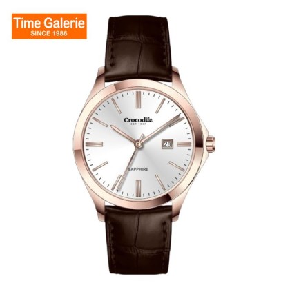 Crocodile CRDW5895.318 Silver Dial Leather Strap Women Watch Crocodile CRDW5895.318 Silver Dial Leather Strap Women Watch