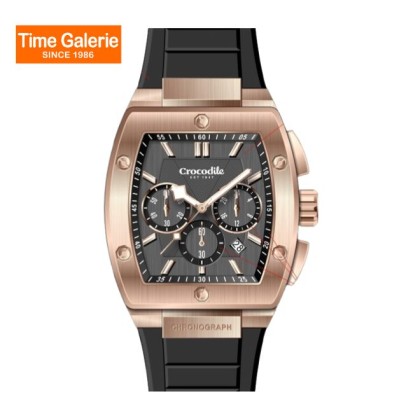 Crocodile CRDW7365.148C Chronograph Analong Silicone Strap Men Watch Crocodile CRDW7365.148C Chronograph Analong Silicone Strap Men Watch