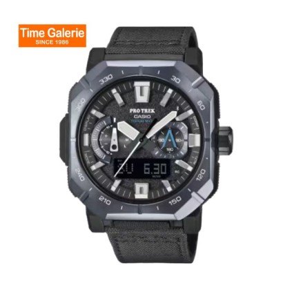 Casio Pro Trek PRW-B1000B-2D Black Cloth Band (CORDURA®re/cor™) Men Watch Casio Pro Trek PRW-B1000B-2D Black Cloth Band (CORDURA®re/cor™) Men Watch