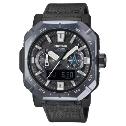 Casio Pro Trek PRW-B1000B-2D Black Cloth Band (CORDURA®re/cor™) Men Watch Casio Pro Trek PRW-B1000B-2D Black Cloth Band (CORDURA®re/cor™) Men Watch