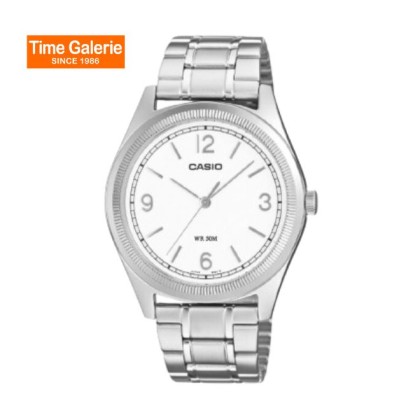 Casio MTP-B210D-7A White Dial Stainless Steel Men Watch Casio MTP-B210D-7A White Dial Stainless Steel Men Watch