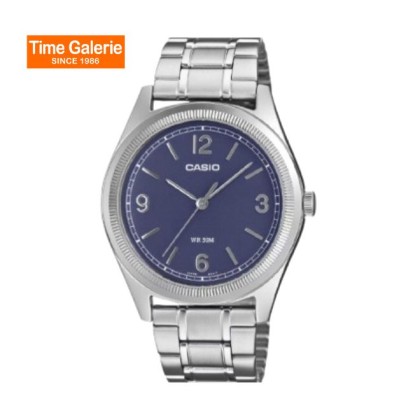 Casio MTP-B210D-2A2 Blue Dial Stainless Steel Men Watch Casio MTP-B210D-2A2 Blue Dial Stainless Steel Men Watch
