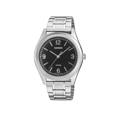 Casio MTP-B210D-1AV Black Dial Stainless Steel Men Watch Casio MTP-B210D-1AV Black Dial Stainless Steel Men Watch