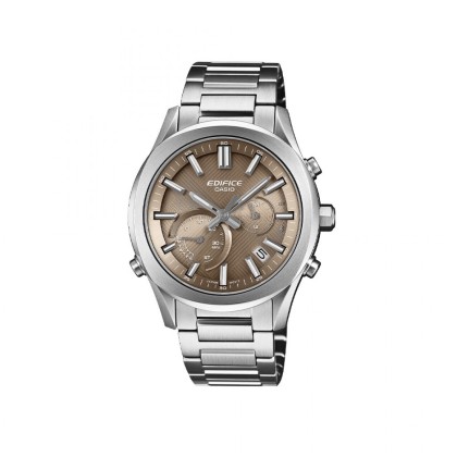 Casio Edifice EQB-1300D-5A Brown Dial Silver Stainless Steel Men Watch Casio Edifice EQB-1300D-5A Brown Dial Silver Stainless Steel Men Watch