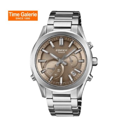 Casio Edifice EQB-1300D-5A Brown Dial Silver Stainless Steel Men Watch Casio Edifice EQB-1300D-5A Brown Dial Silver Stainless Steel Men Watch