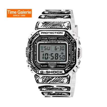 Casio G-Shock DW-5600JV-7 Digital White Resin Band Men Watch Casio G-Shock DW-5600JV-7 Digital White Resin Band Men Watch