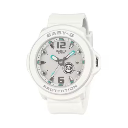 Casio Baby-G BGA-15K-7A White Resin Band Women Watch Casio Baby-G BGA-15K-7A White Resin Band Women Watch