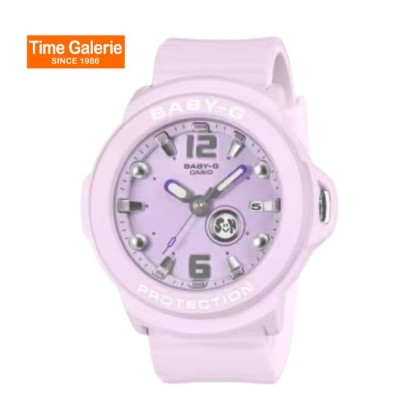 Casio Baby-G BGA-15K-6A Purple Resin Band Women Watch