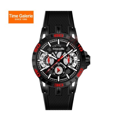 Crocodile CRDW7533.128M Analog Silicone Strap Men Watch